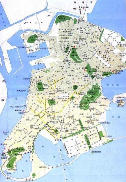 지도:마카오 스트리트