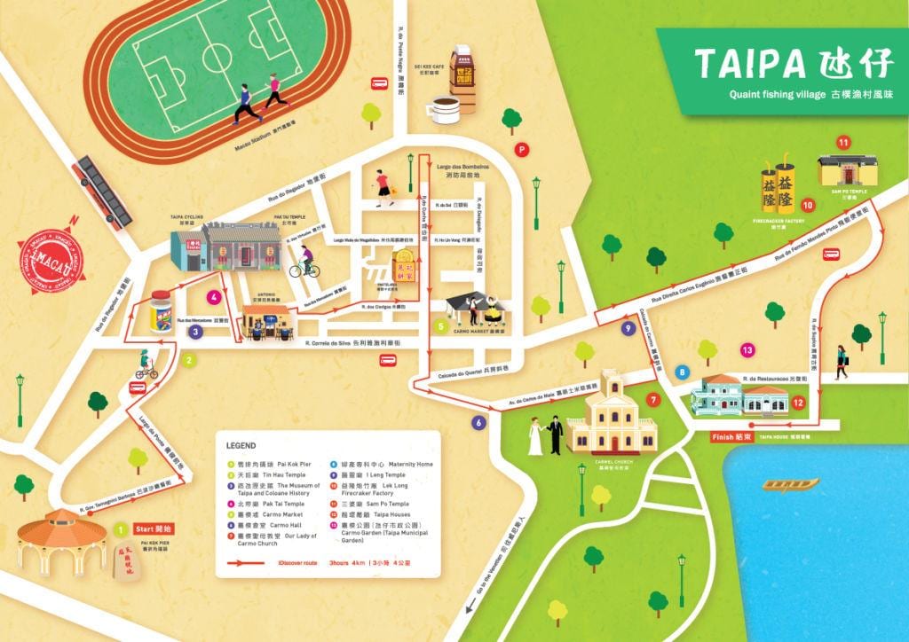 지도 tapa village 지도