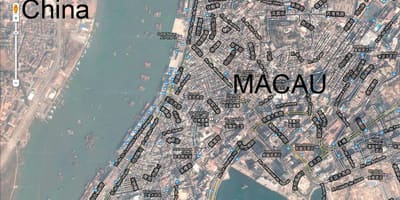 지도 san malo 마카오